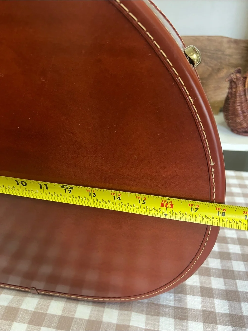 Vintage samsonite luggage traincase hat box suitcase brown retro grandma core